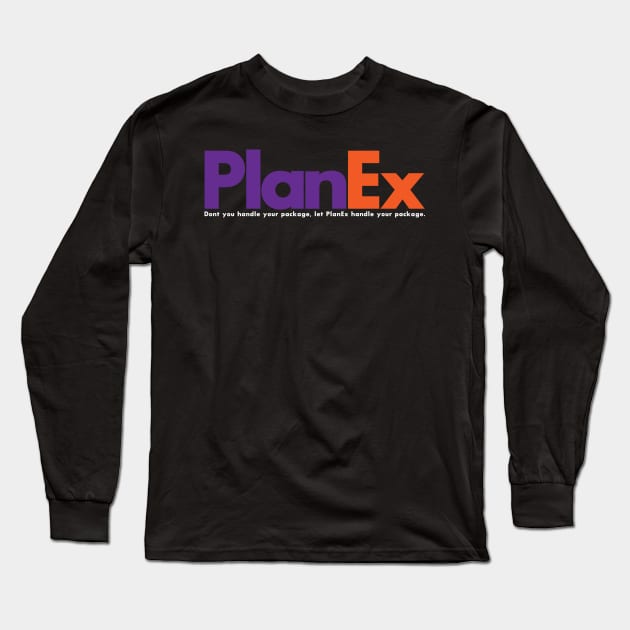 PlanEx Long Sleeve T-Shirt by InsomniackDesigns